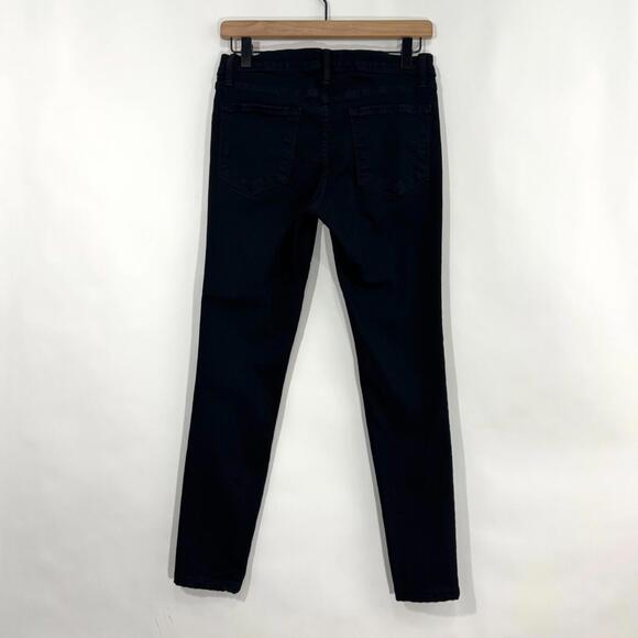 FRAME Denim Women’s Size 28 Black Film Noir Le Skinny de Jeanne Mid Rise Jeans - Picture 7 of 12